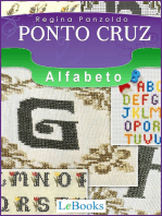 Ponto cruz - alfabeto