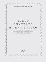 Texto, contexto, interpretação: Cenas de um debate teórico em História das ideias