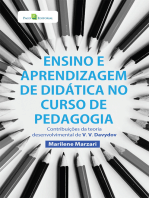 Ensino e aprendizagem de didática no curso de Pedagogia: Contribuições da teoria desenvolvimental de V.V. Davídov