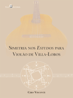 Simetria nos estudos para violão de Villa-Lobos