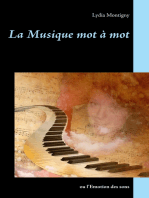 La musique mot à mot: ou l'émotion des sons