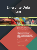 Enterprise Data Loss A Complete Guide - 2019 Edition