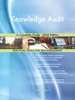 Knowledge Audit A Complete Guide - 2020 Edition