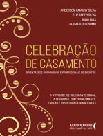 Celebração de casamento: Orientações para noivos e profissionais de eventos