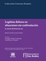 Legítima defensa en situaciones sin confrontación