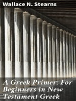 A Greek Primer: For Beginners in New Testament Greek