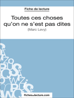 Toutes ces choses qu'on ne s'est pas dites: Analyse complète de l'oeuvre