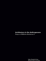 Architecture In the Anthropocene: Essays on Reflective Resistances II