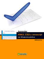 Aprender HTML5, CSS3 y Javascript con 100 ejerecios