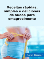 Receitas rápidas, simples e deliciosas de sucos para emagrecimento