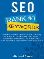 SEO: Search Engine Optimization Training to Rank #1 in Google, SEO Audit, Keywords Research, on Page SEO, Link Building, Wordpress SEO and More