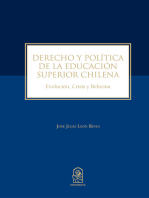 Derecho y política de la educación superior chilena: Evolución, Crisis y Reforma