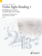 Violin Sight-Reading 1: A fresh approach
