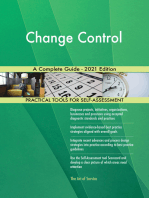 Change Control A Complete Guide - 2021 Edition