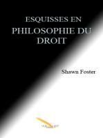 Esquisses en philosophie du droit