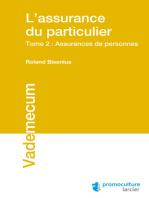 L'assurance du particulier: Tome 2 - Assurances de personnes