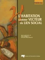 L' Habitation comme vecteur de lien social