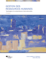 Gestion des ressources humaines, 3e édition: Typologies et comparaisons internationales