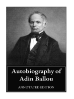 Autobiography of Adin Ballou: Annotated Edition