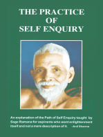 The Practice of Self Enquiry