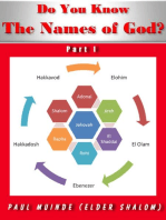 Do You Know The Names of God? Part 1