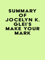 Summary of Jocelyn K. Glei's Make Your Mark