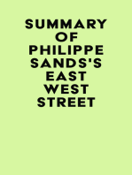 Summary of Philippe Sands's East West Street