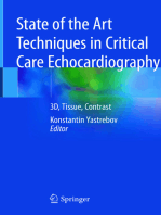 State of the Art Techniques in Critical Care Echocardiography: 3D, Tissue, Contrast