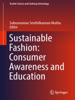 Sustainable Fashion: Consumer Awareness and Education