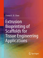 Extrusion Bioprinting of Scaffolds for Tissue Engineering Applications