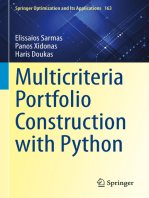 Multicriteria Portfolio Construction with Python