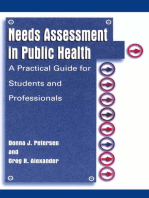 Needs Assessment in Public Health: A Practical Guide for Students and Professionals