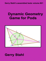 Dynamic Geometry Game for Pods