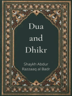 Dua and Dhikr