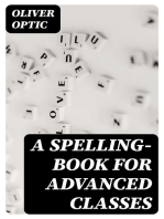 A Spelling-Book for Advanced Classes