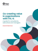 Co-creating value in organisations with ITIL 4: A guide for consultants, executives and  managers