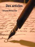 Des articles