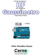 Envio De Mensagens Por Rf Com A Medição De Gaussímetro Programado No Arduino