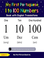 My First Portuguese 1 to 100 Numbers Book with English Translations: Teach & Learn Basic Portuguese words for Children, #20