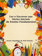 Ler E Escrever Nas Séries Iniciais Do Ensino Fundamental