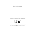 Monitorando Através Do Visual Basic Uv Com Esp32 Programado Em Arduino