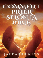 Comment Prier Selon la Bible