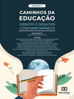 Caminhos da Educação: debates e desafios contemporâneos: - Volume 7