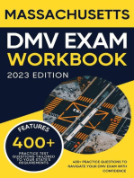 Massachusetts DMV Exam Workbook: 400+ Practice Questions to Navigate Your DMV Exam With Confidence: DMV practice tests Book