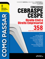 Como passar concursos CEBRASPE -Direito Civil e Empresarial