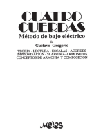 Cuatro cuerdas: Método de bajo eléctrico