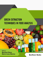 Green Extraction Techniques in Food Analysis