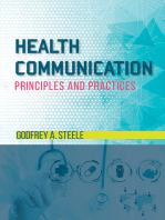 Health Communication: Principles and Practices