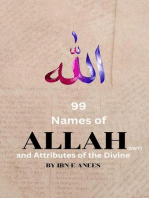 99 Names of Allah and Attributes of the Divine