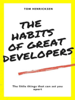 The Habits of Great Developers